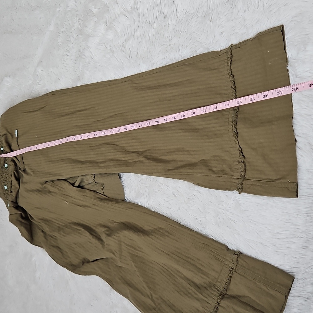 Free People Intimately Sweet As Roses Lounge Set Sage - Picture 9 of 13